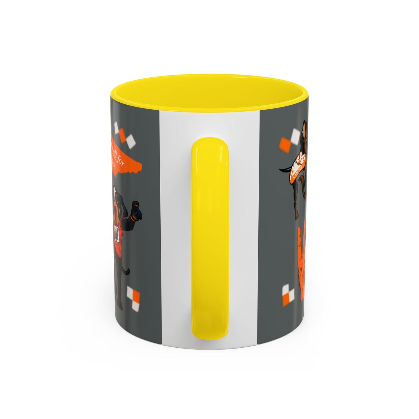 Tennessee Spirit Coffee Mug, Perfect for Gameday, College Student Gift, Unique Drinkware, Sports Fan Mug, Show Your Team Pride