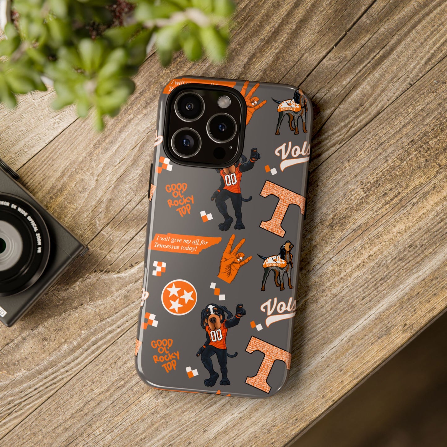 Tough Cases - Tennessee Fan Phone Case, Sports Team Accessory, Gift for Volunteers Fans, Durable Cover, College Game Day