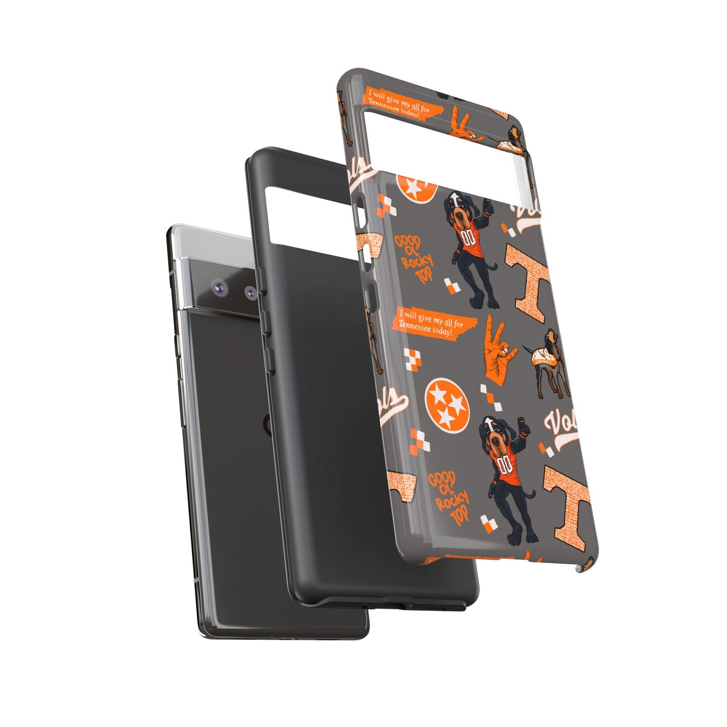 Tough Cases - Tennessee Fan Phone Case, Sports Team Accessory, Gift for Volunteers Fans, Durable Cover, College Game Day