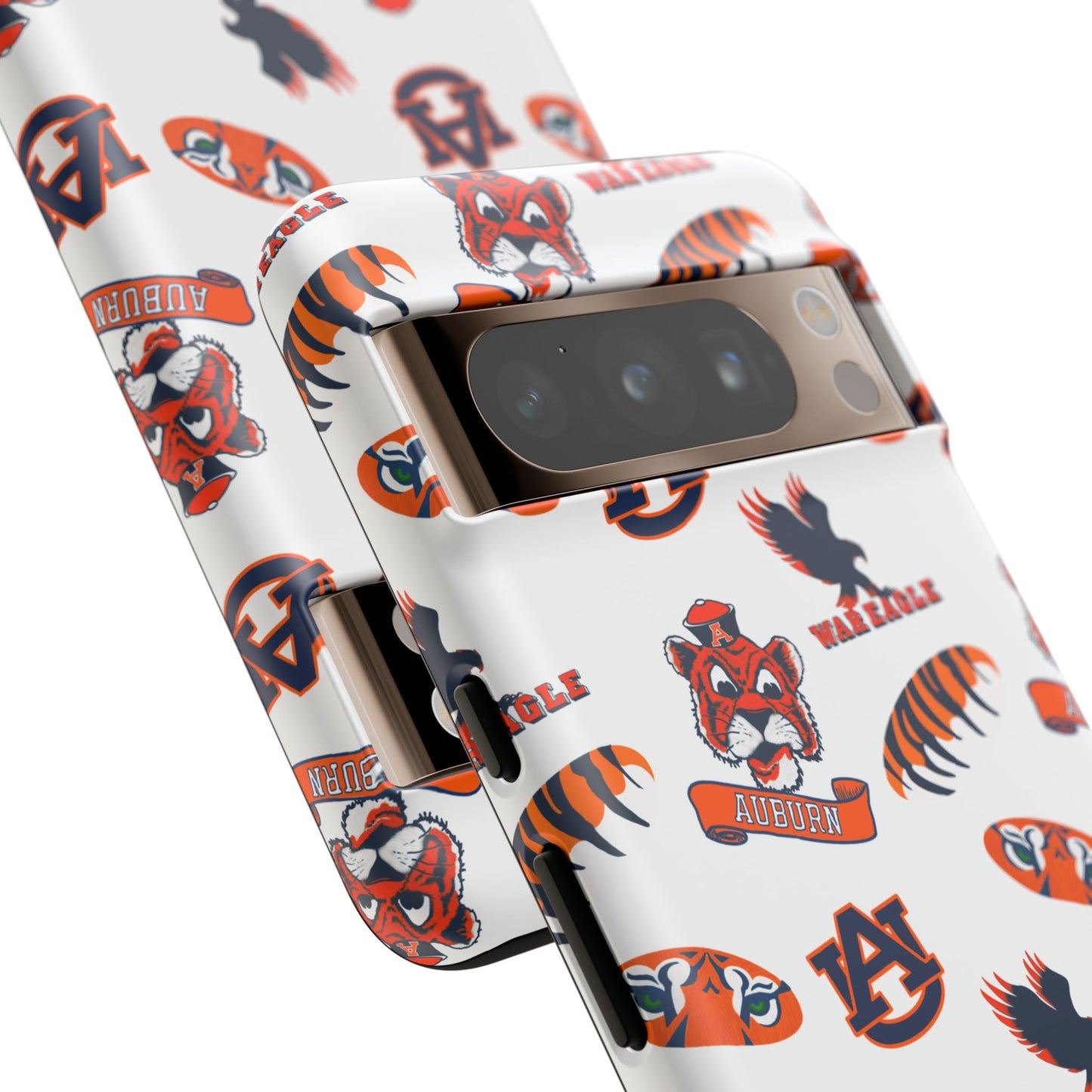 Auburn Fan Phone Case, Sports Team Accessory, Gift for Auburn Fans, Durable Cover, College Game Day