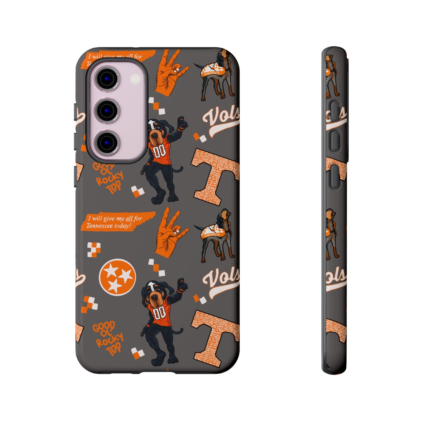 Tough Cases - Tennessee Fan Phone Case, Sports Team Accessory, Gift for Volunteers Fans, Durable Cover, College Game Day