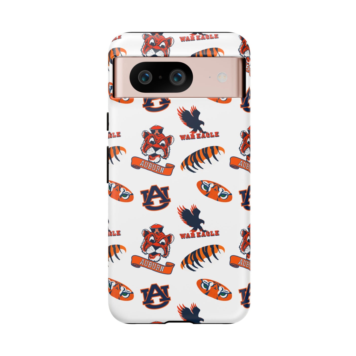 Auburn Fan Phone Case, Sports Team Accessory, Gift for Auburn Fans, Durable Cover, College Game Day