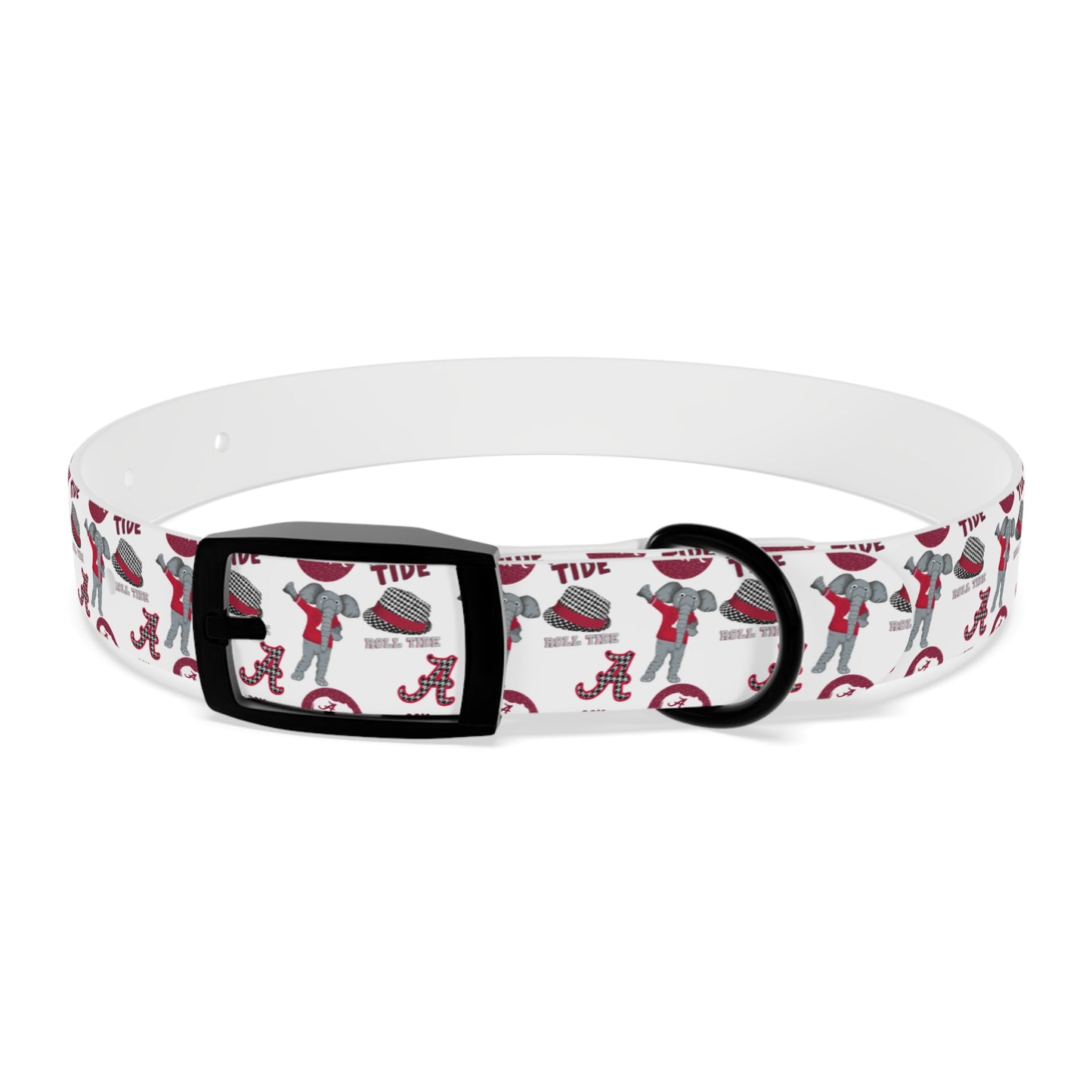 Alabama Crimson Tide Dog Collar - Pet Accessory, Dog Lover Gift, Sports Team Collar, Custom Dog Gear, Football Fan Merchandise