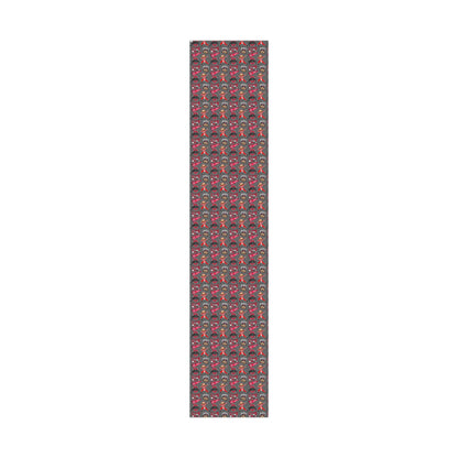 Ohio State Buckeyes Gift Wrap Paper - Brutus Mascot College Football Wrapping Paper