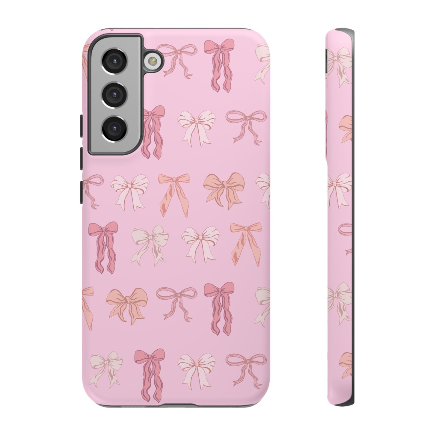 Cute Phone Case with Bow Design | Pink Aesthetic | Gifts for Her, Birthday Present, Trendy Phone Accessories, Fashionable Tech Cover