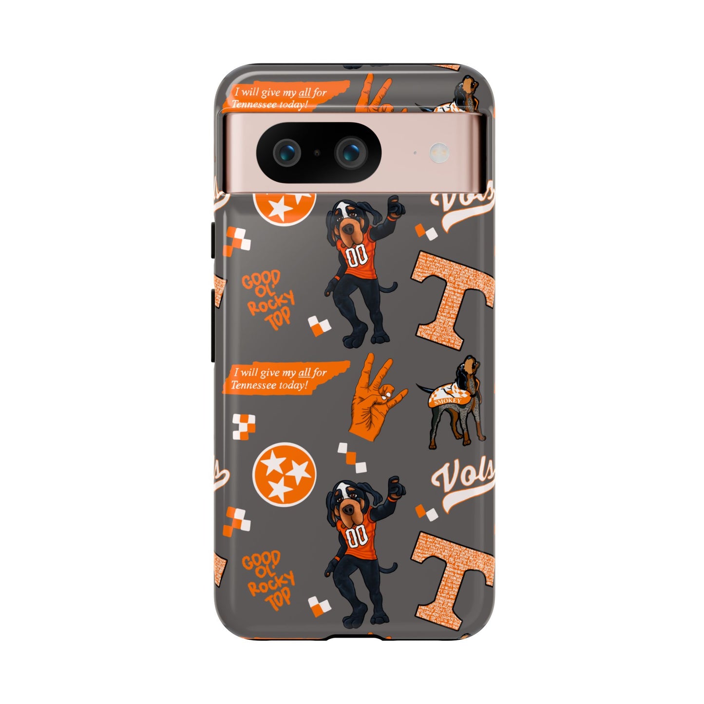 Tough Cases - Tennessee Fan Phone Case, Sports Team Accessory, Gift for Volunteers Fans, Durable Cover, College Game Day