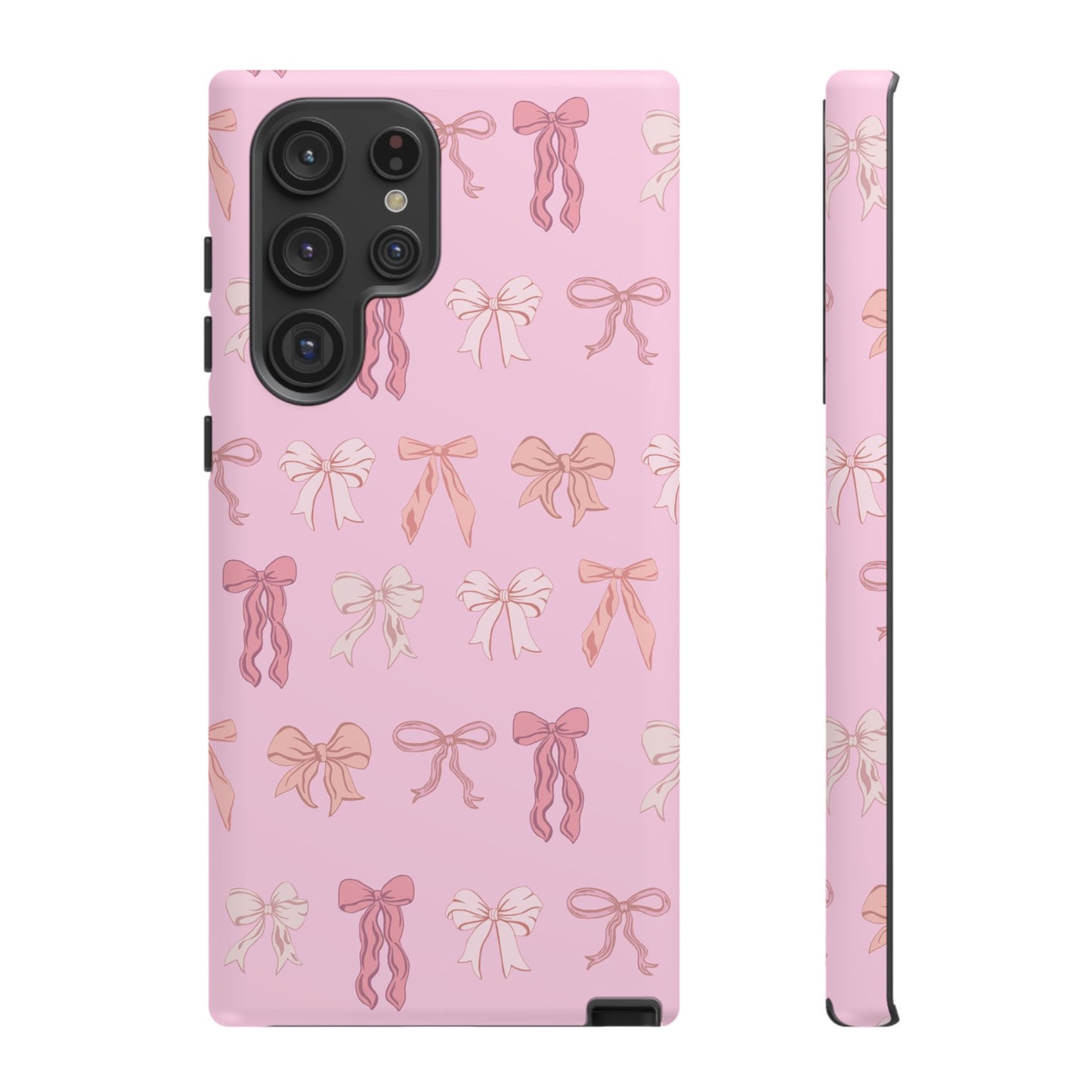 Cute Phone Case with Bow Design | Pink Aesthetic | Gifts for Her, Birthday Present, Trendy Phone Accessories, Fashionable Tech Cover
