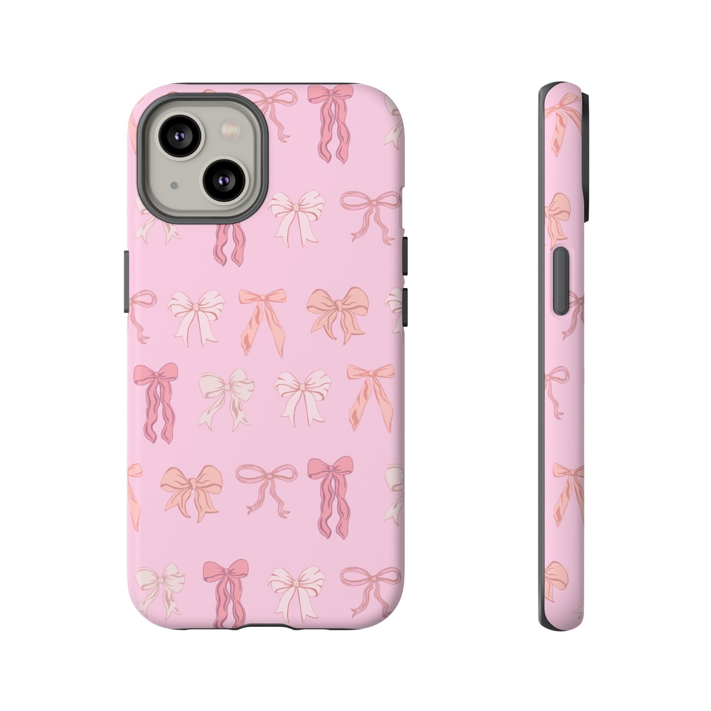 Cute Phone Case with Bow Design | Pink Aesthetic | Gifts for Her, Birthday Present, Trendy Phone Accessories, Fashionable Tech Cover