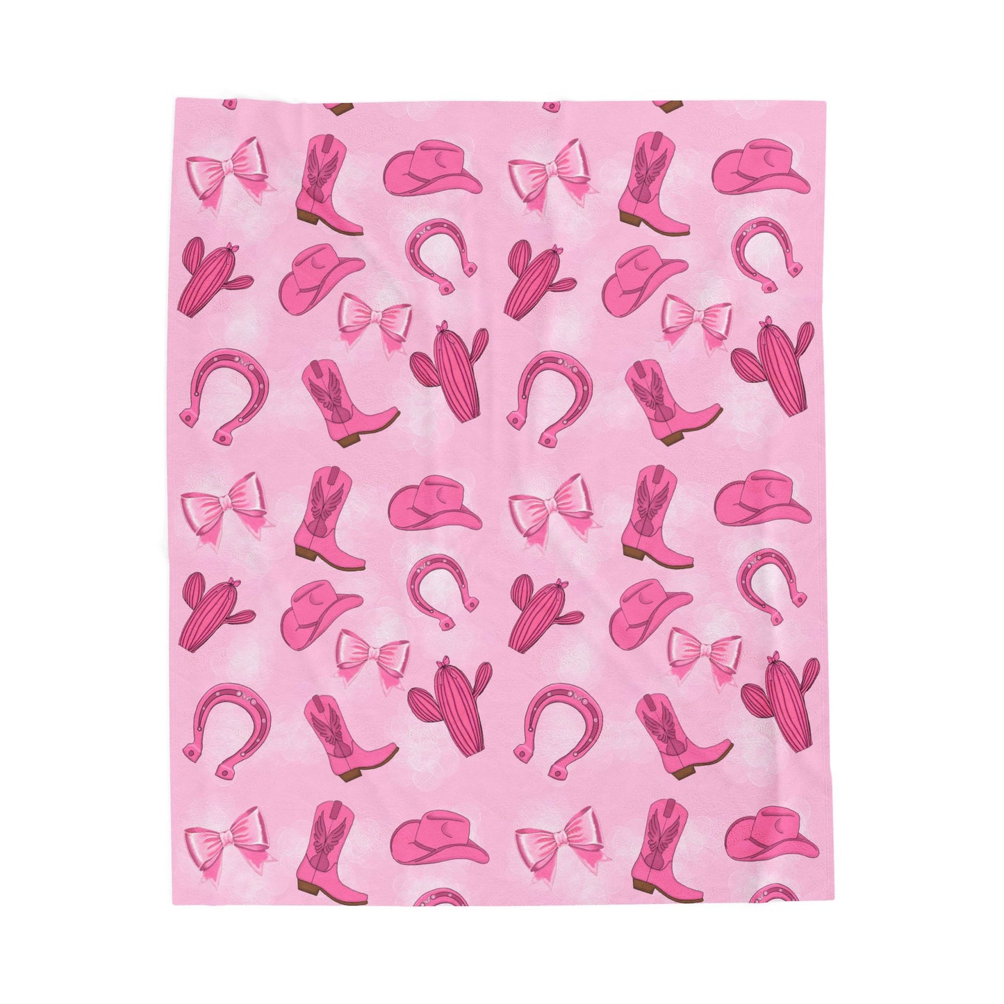 Cute Western-Themed Velveteen Plush Blanket, Cozy Decor for Kids, Gifts for Rodeo Lovers, Perfect for Birthdays or Celebrations, Soft [...]