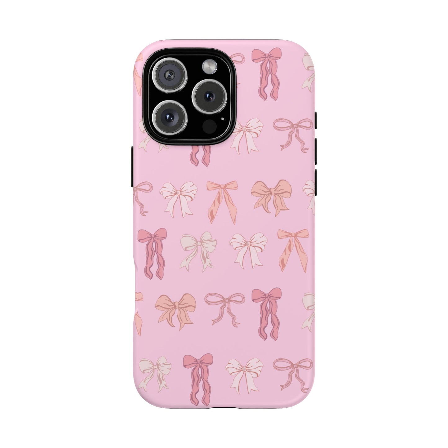 Cute Phone Case with Bow Design | Pink Aesthetic | Gifts for Her, Birthday Present, Trendy Phone Accessories, Fashionable Tech Cover