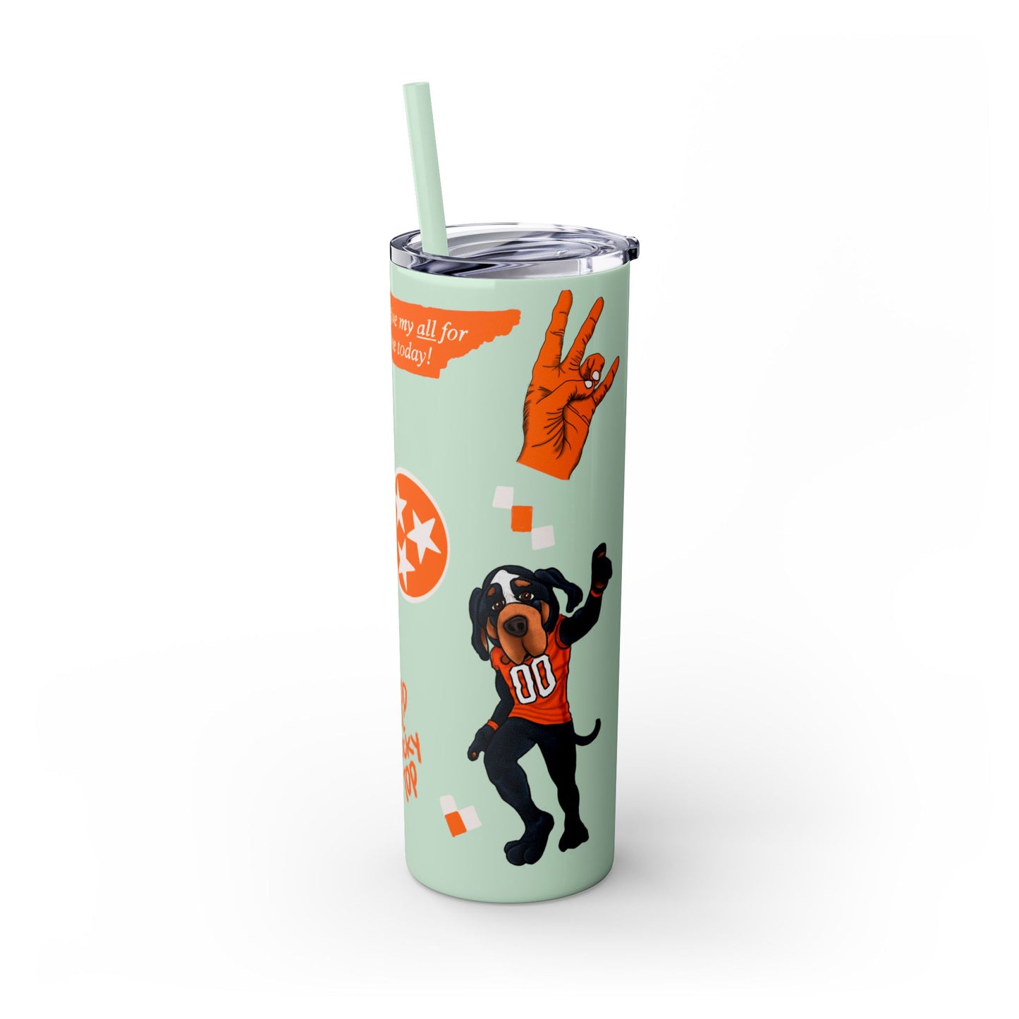 Tennessee Spirit Tumbler, 20oz | School Pride Cup for Gameday & Tailgating | Ideal for Fans, Students & Alumni