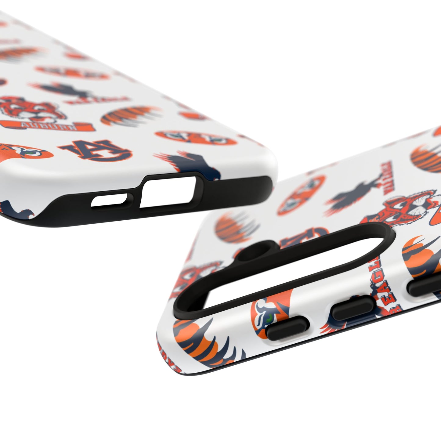 Auburn Fan Phone Case, Sports Team Accessory, Gift for Auburn Fans, Durable Cover, College Game Day