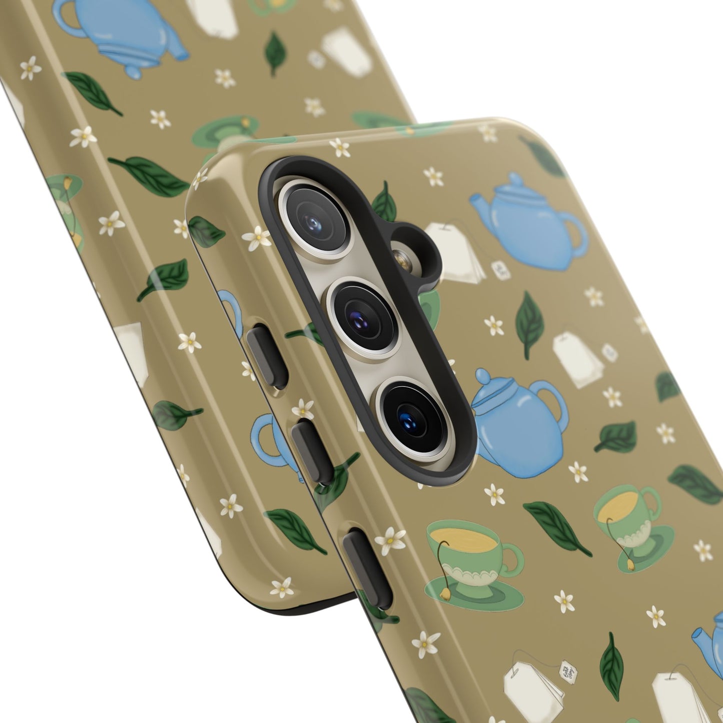 Charming Teacup Phone Case, Cute Phone Cover, Gift for Tea Lovers, Vintage Style Case, Birthday Present, Unique Accessory