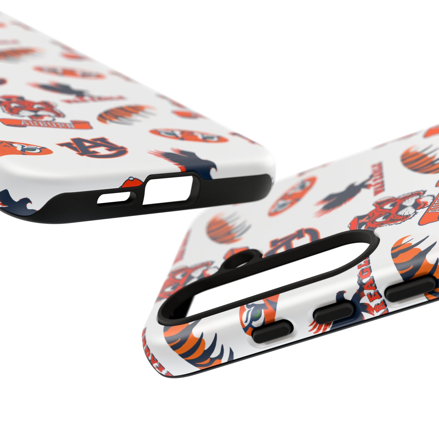 Auburn Fan Phone Case, Sports Team Accessory, Gift for Auburn Fans, Durable Cover, College Game Day