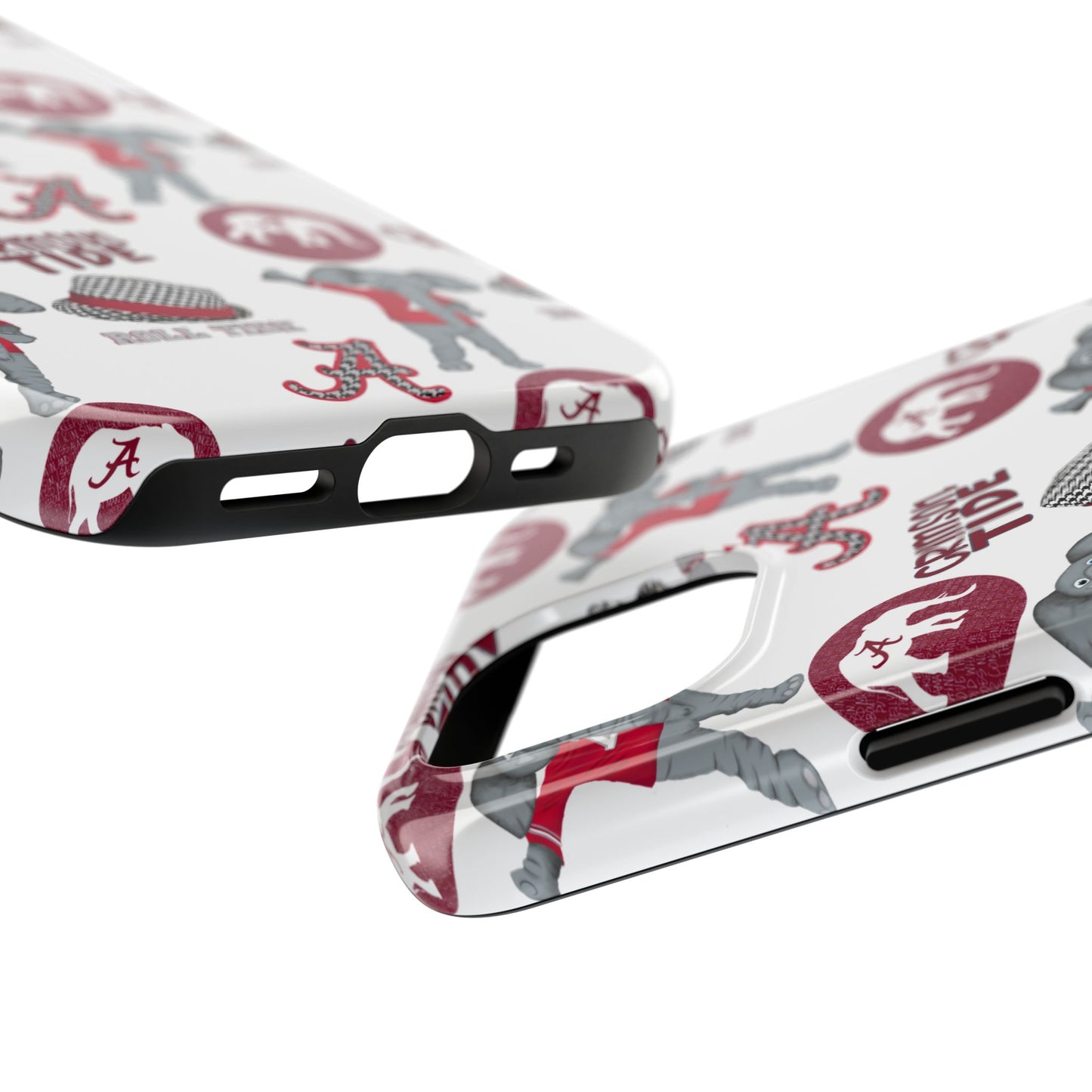 Alabama Crimson Tide Phone Case - Tough, Durable, Elephant Design, Sports Fan Accessories, College Team Gift, Graduation Presents