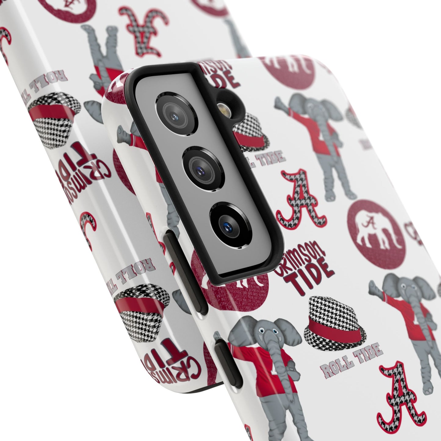 Alabama Crimson Tide Phone Case - Tough, Durable, Elephant Design, Sports Fan Accessories, College Team Gift, Graduation Presents