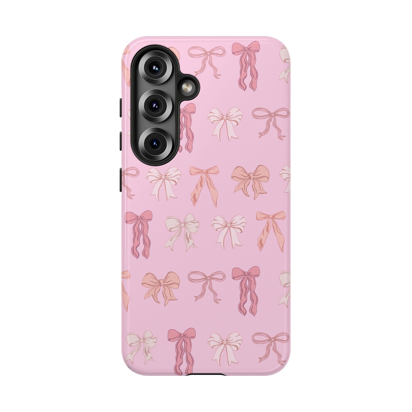 Cute Phone Case with Bow Design | Pink Aesthetic | Gifts for Her, Birthday Present, Trendy Phone Accessories, Fashionable Tech Cover