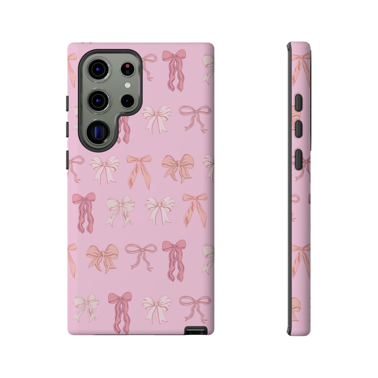 Cute Phone Case with Bow Design | Pink Aesthetic | Gifts for Her, Birthday Present, Trendy Phone Accessories, Fashionable Tech Cover