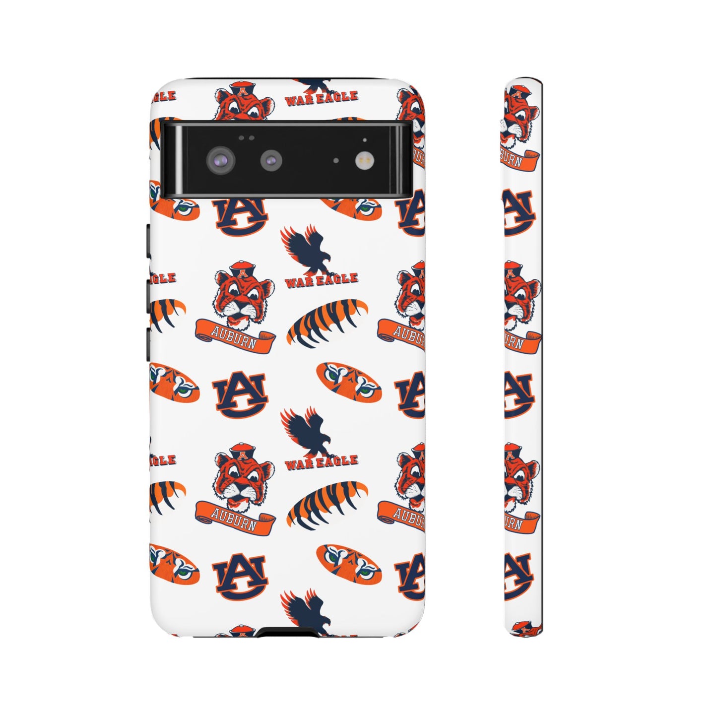 Auburn Fan Phone Case, Sports Team Accessory, Gift for Auburn Fans, Durable Cover, College Game Day