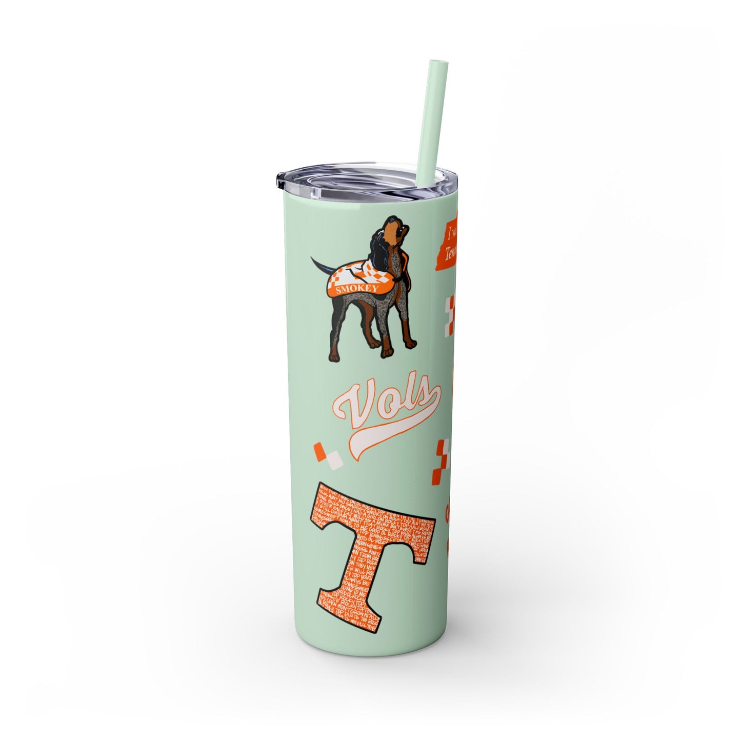 Tennessee Spirit Tumbler, 20oz | School Pride Cup for Gameday & Tailgating | Ideal for Fans, Students & Alumni
