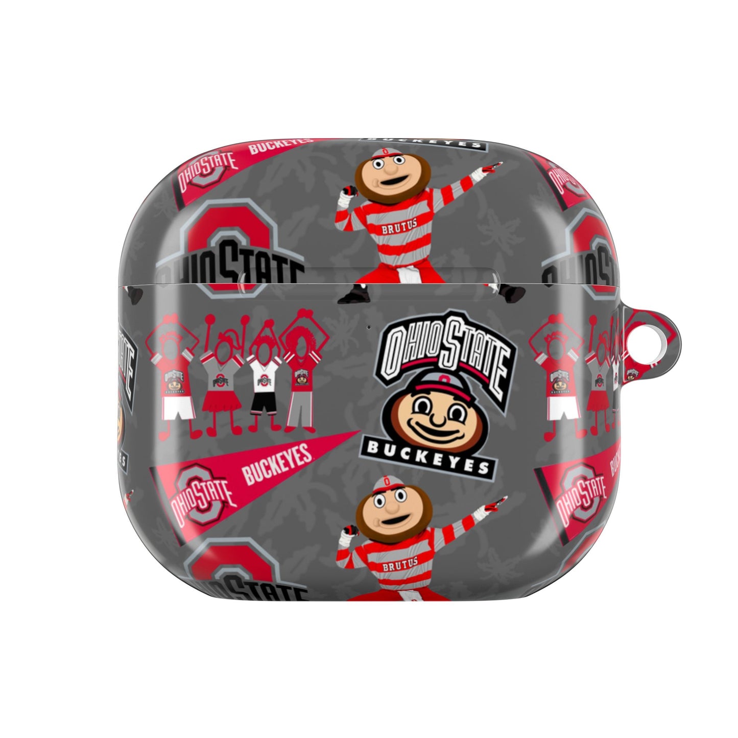 Ohio State Buckeyes AirPod Case, College Sports Accessories, Cute Gift for Students, Team Spirit Cover, Trending Tech Gear