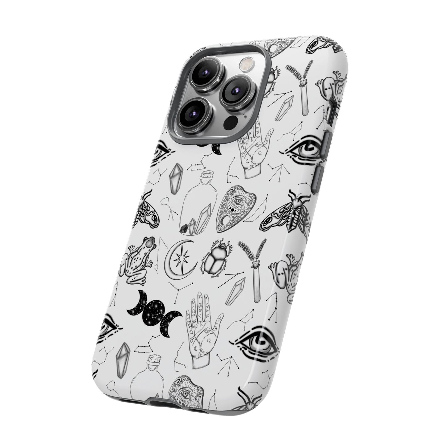 Mystical Phone Case | Boho Aesthetic Cover, Witchy Gift, Crystal Art Protection, Astrology Decor, Unique Cell Phone Skins