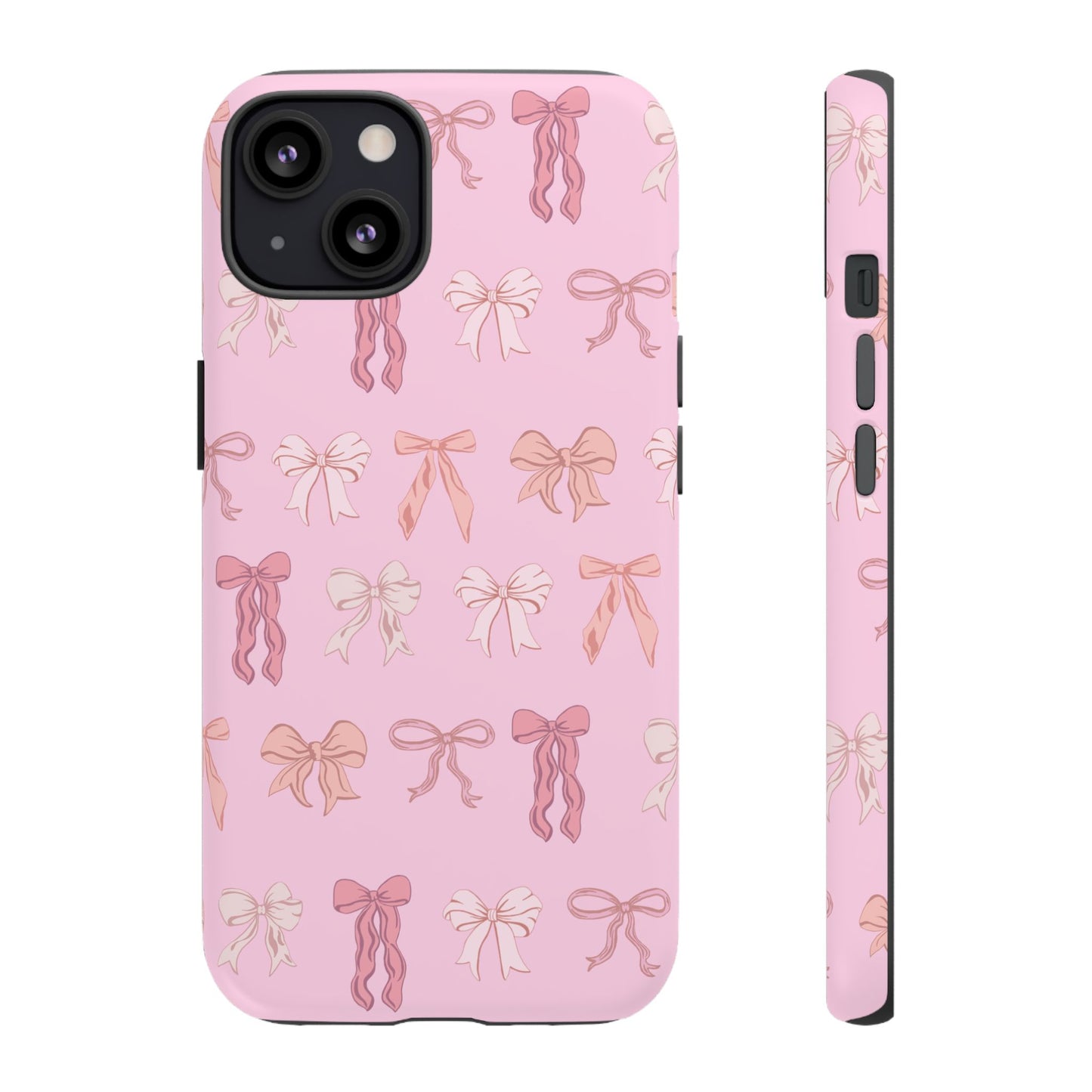 Cute Phone Case with Bow Design | Pink Aesthetic | Gifts for Her, Birthday Present, Trendy Phone Accessories, Fashionable Tech Cover