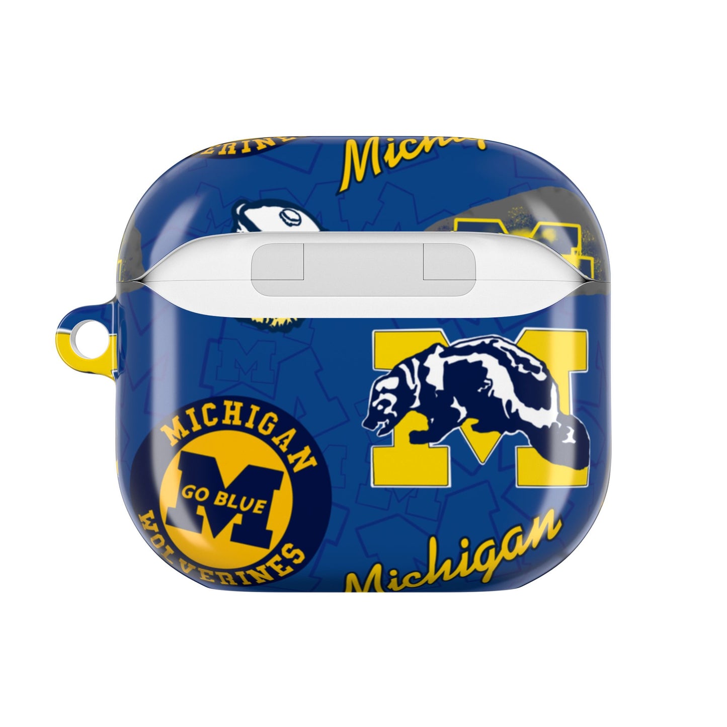 Michigan Wolverines AirPod Cases, College Accessories, Gifts for Students, Custom Electronics Cover, Tech Gear