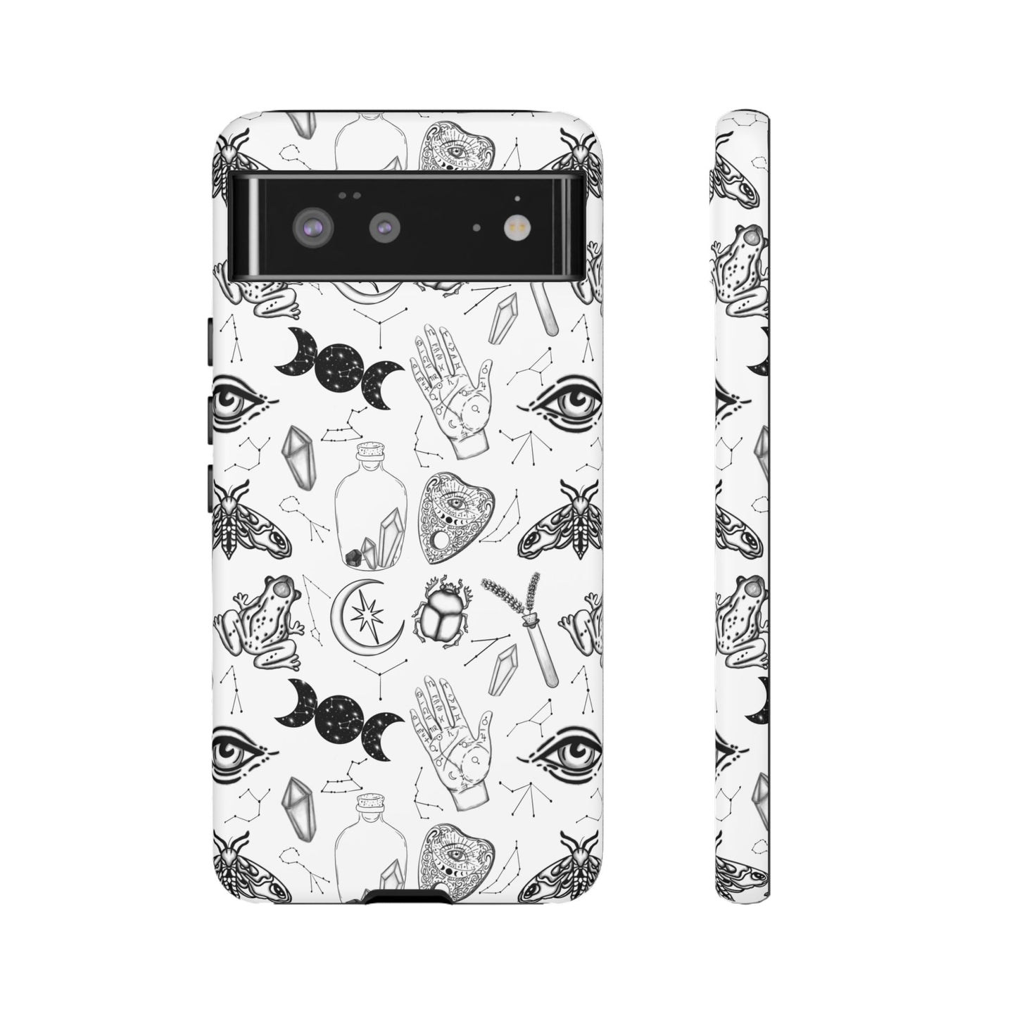 Mystical Phone Case | Boho Aesthetic Cover, Witchy Gift, Crystal Art Protection, Astrology Decor, Unique Cell Phone Skins