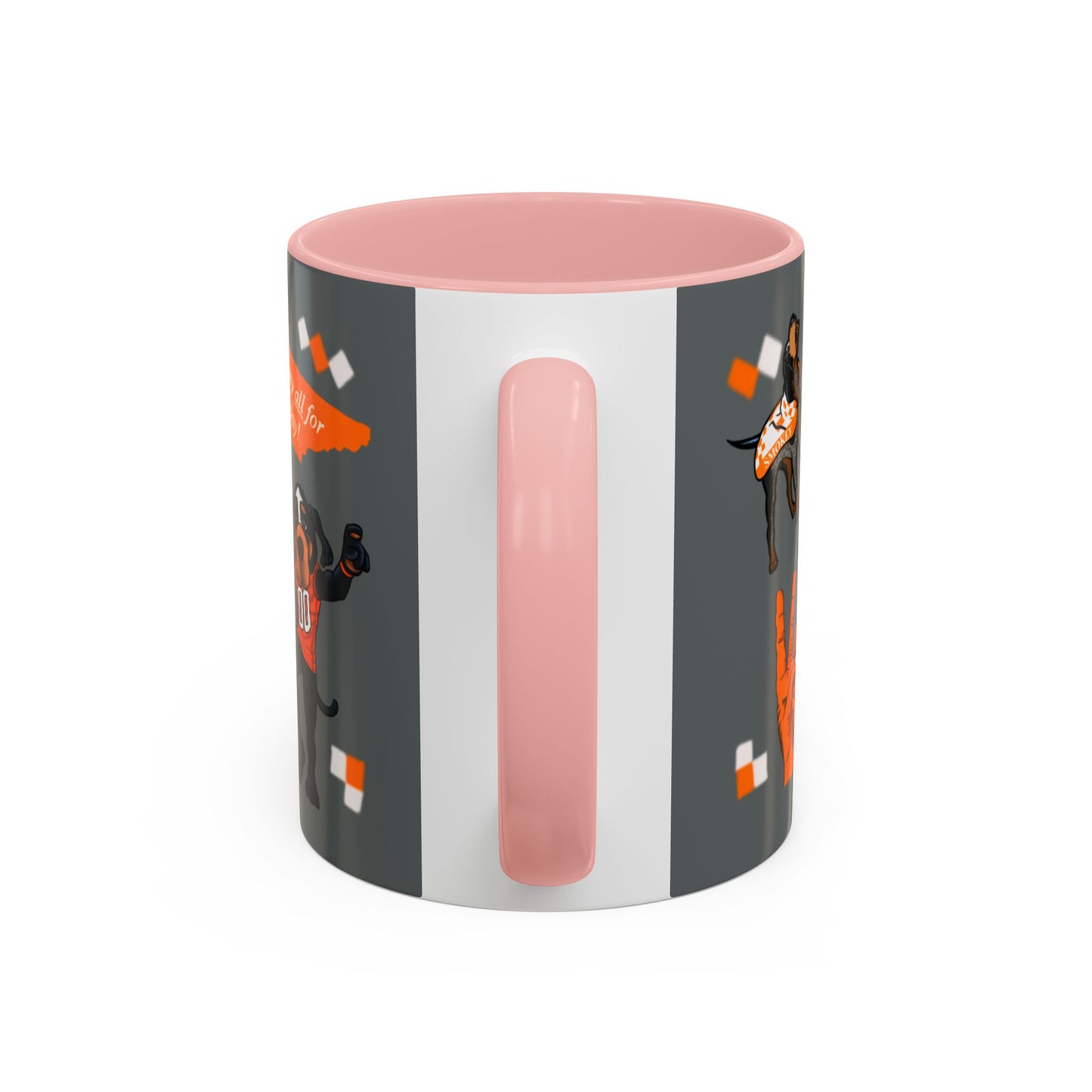 Tennessee Spirit Coffee Mug, Perfect for Gameday, College Student Gift, Unique Drinkware, Sports Fan Mug, Show Your Team Pride