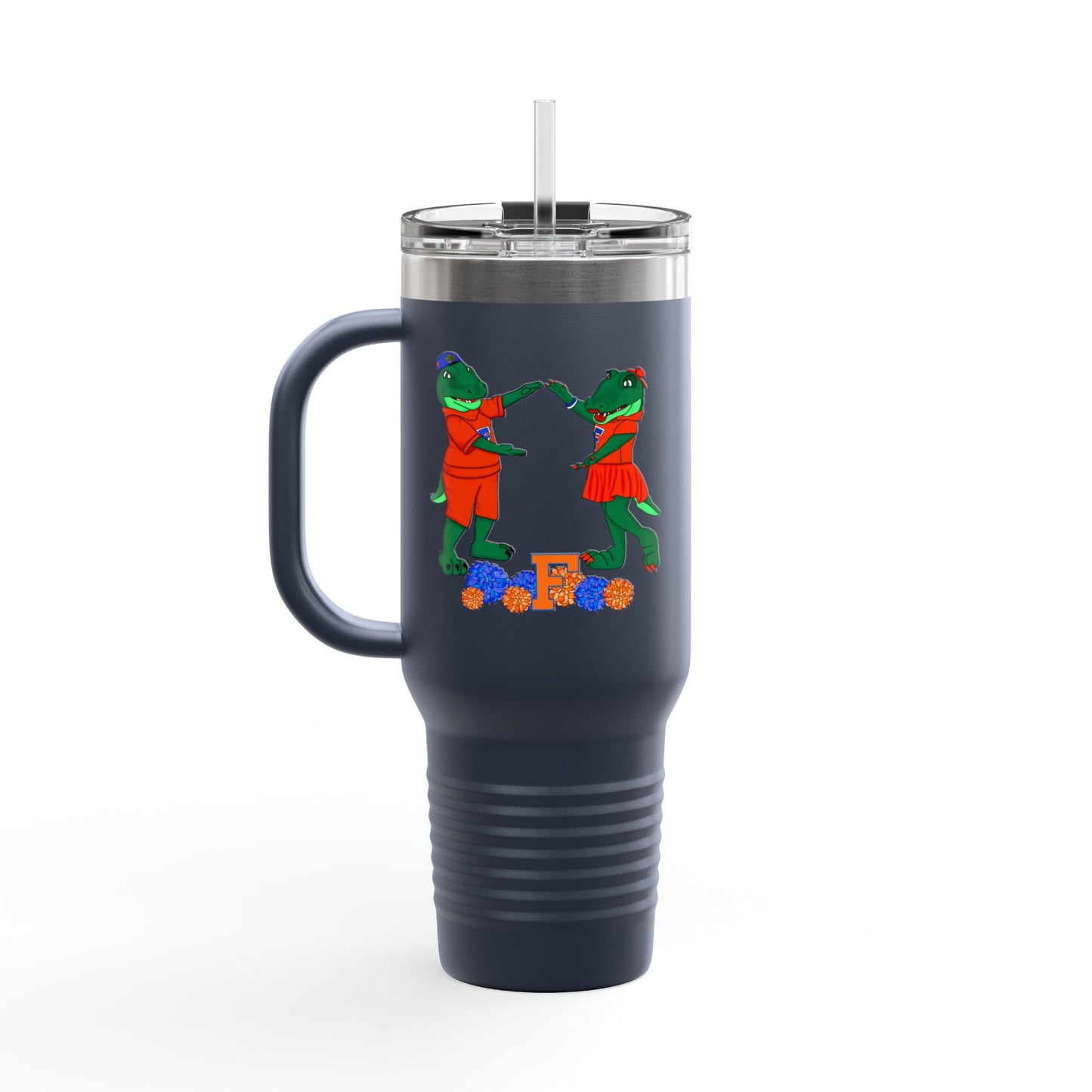 Florida Gators Insulated Travel Mug for Vibrant Adventures - Fun Design, Gift Idea, Great for Camping, Road Trips, and Daily Hydration