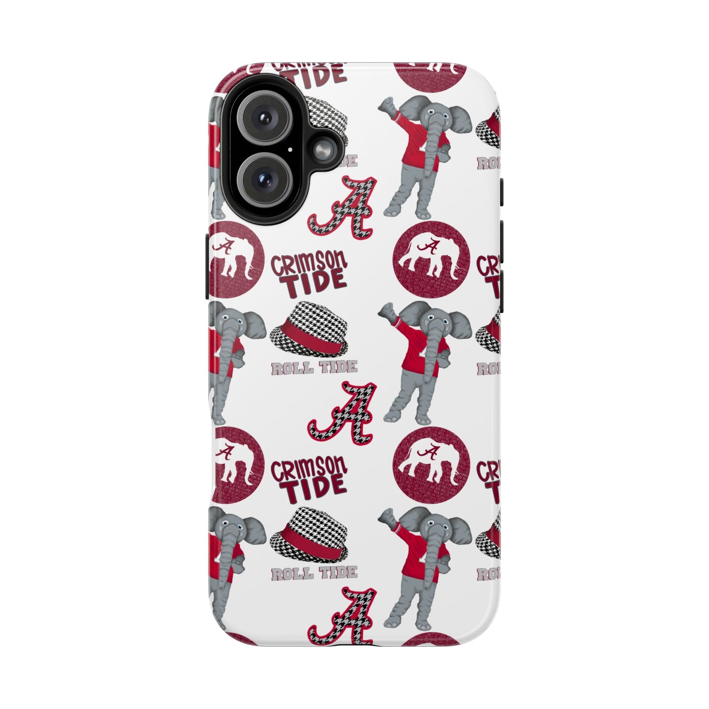 Alabama Crimson Tide Phone Case - Tough, Durable, Elephant Design, Sports Fan Accessories, College Team Gift, Graduation Presents