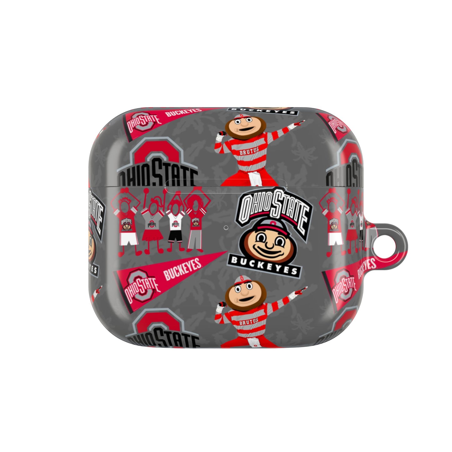 Ohio State Buckeyes AirPod Case, College Sports Accessories, Cute Gift for Students, Team Spirit Cover, Trending Tech Gear
