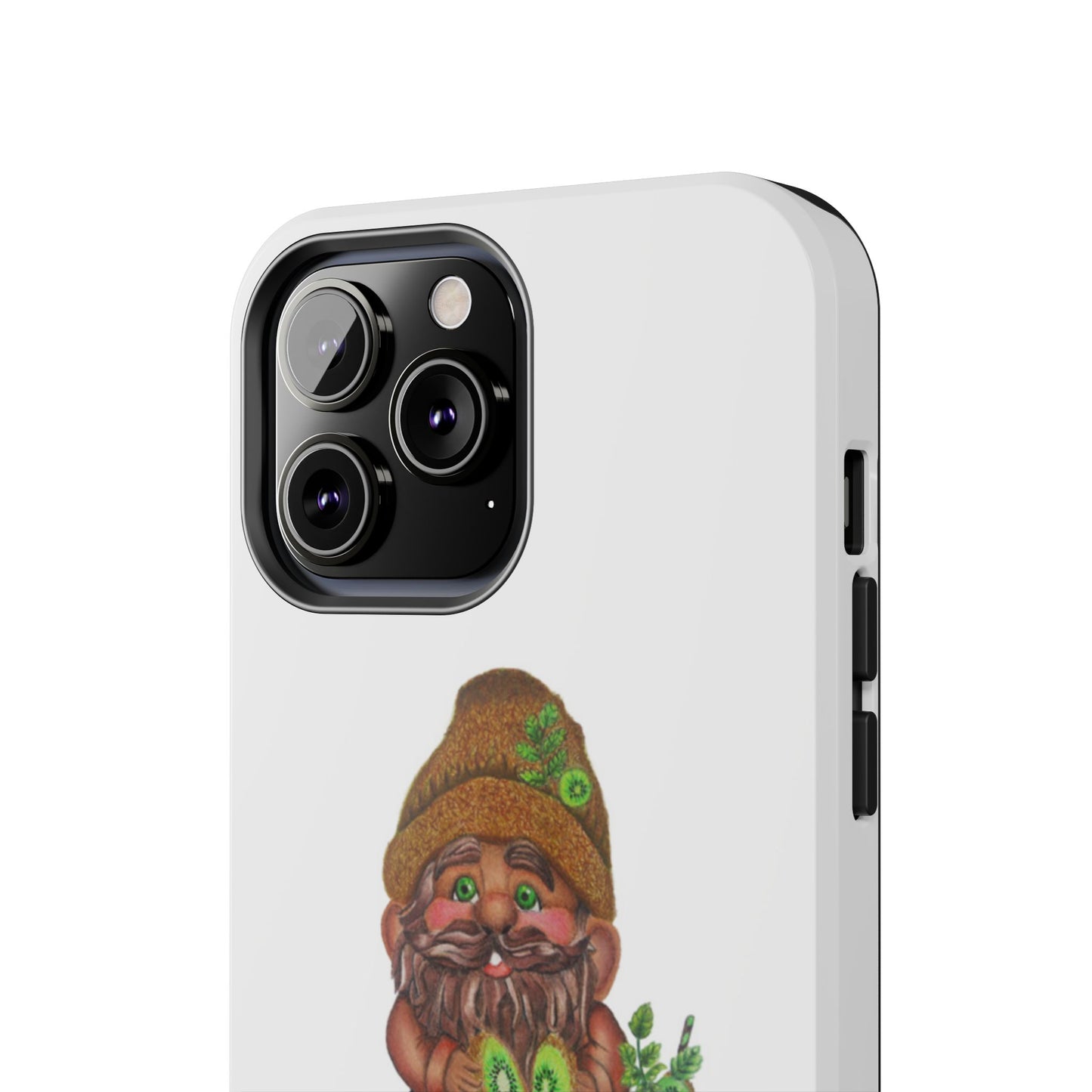 Funny Kiwi Gnome Phone Cases, Phone Covers for Gnome Lovers, Cute Gift for Gardeners, Unique Tech Accessories, Holiday Gifts