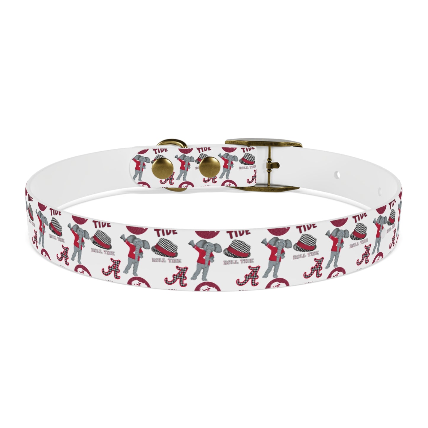 Alabama Crimson Tide Dog Collar - Pet Accessory, Dog Lover Gift, Sports Team Collar, Custom Dog Gear, Football Fan Merchandise