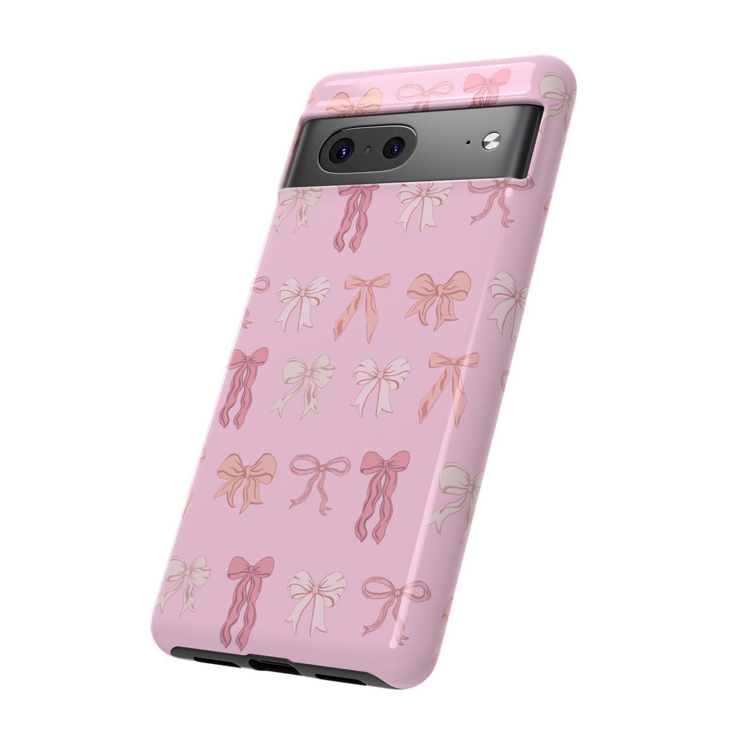 Cute Phone Case with Bow Design | Pink Aesthetic | Gifts for Her, Birthday Present, Trendy Phone Accessories, Fashionable Tech Cover