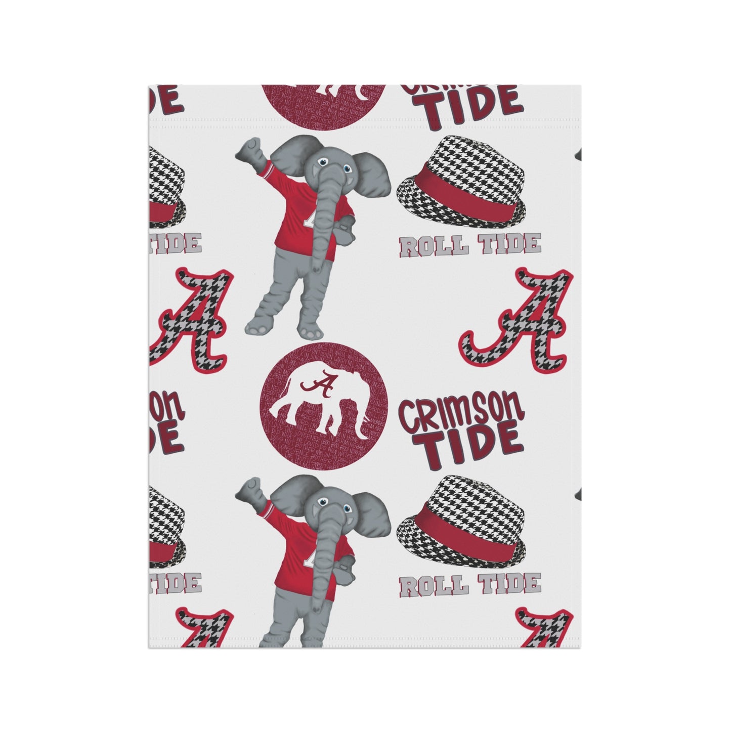 Alabama Crimson Tide Garden Banner, Decorative Outdoor Flag, College Team Spirit Decor, Perfect for Game Day