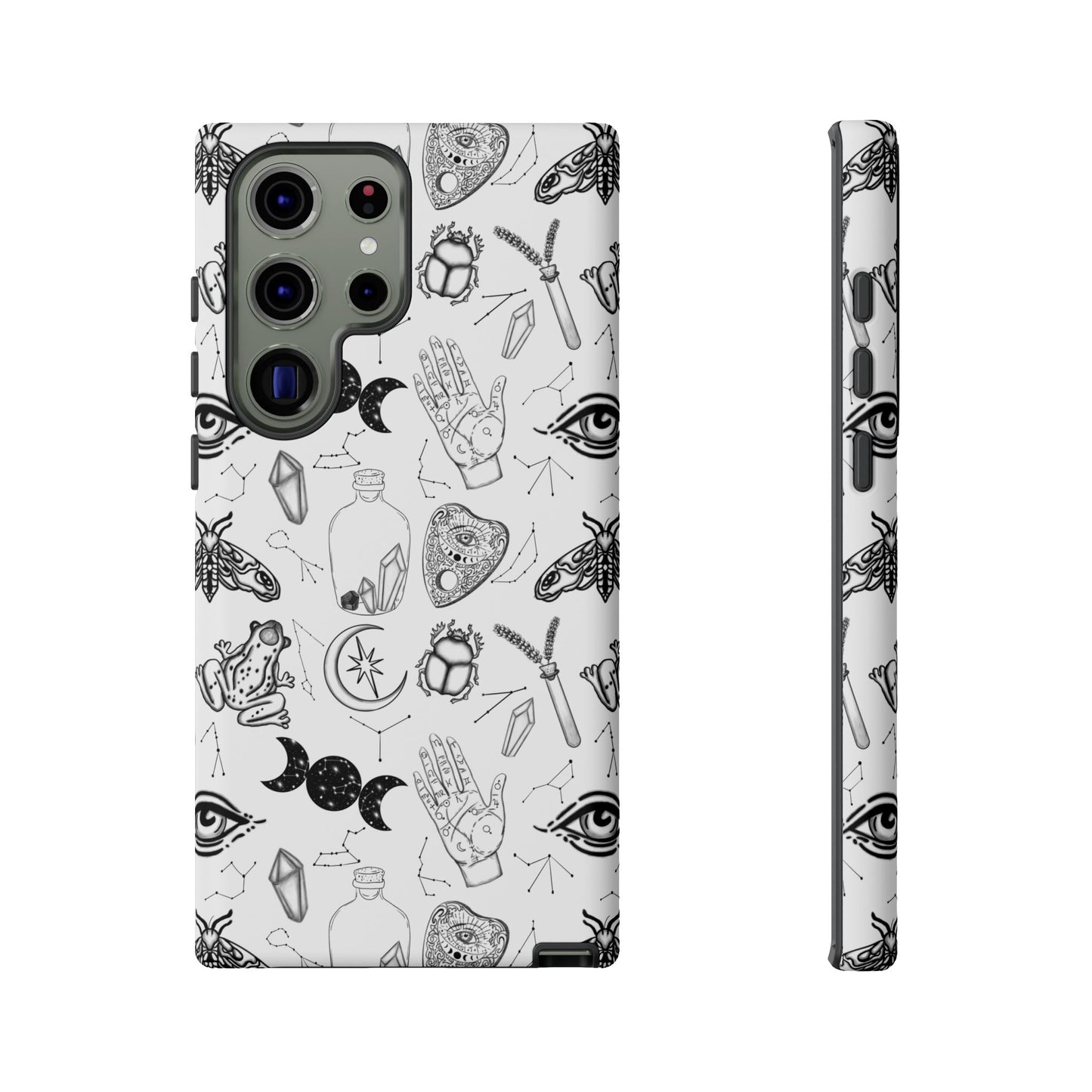 Mystical Phone Case | Boho Aesthetic Cover, Witchy Gift, Crystal Art Protection, Astrology Decor, Unique Cell Phone Skins