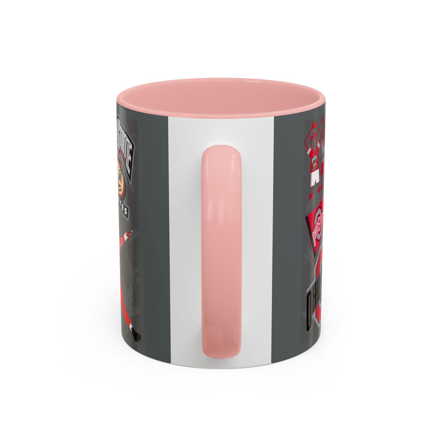 Ohio State Buckeyes Accent Coffee Mug | Gift for Fans, Sports Lovers, College Alumni, Holiday Decorations, Game Day Essentials