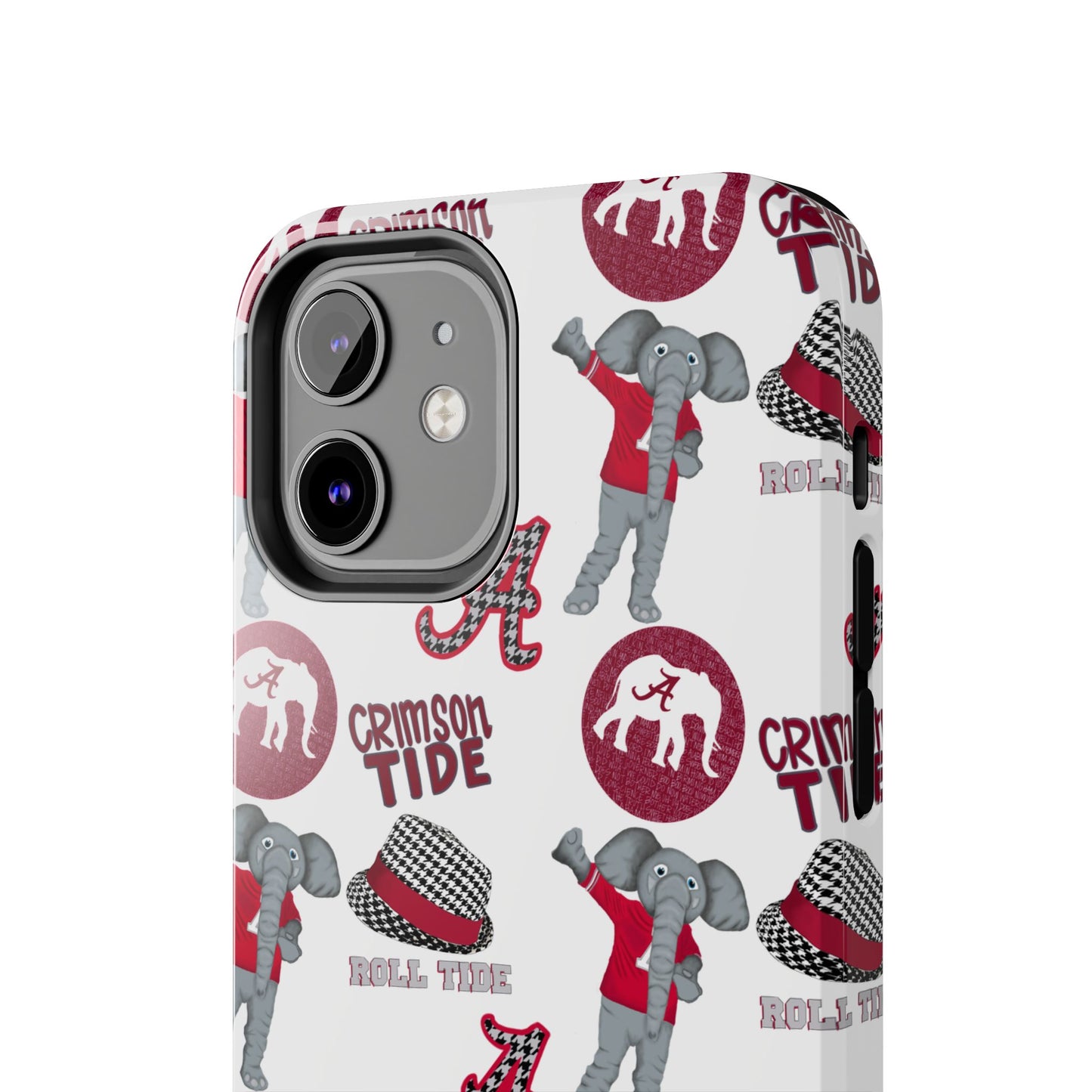 Alabama Crimson Tide Phone Case - Tough, Durable, Elephant Design, Sports Fan Accessories, College Team Gift, Graduation Presents