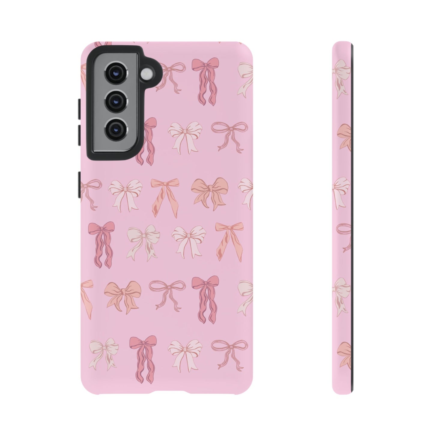Cute Phone Case with Bow Design | Pink Aesthetic | Gifts for Her, Birthday Present, Trendy Phone Accessories, Fashionable Tech Cover
