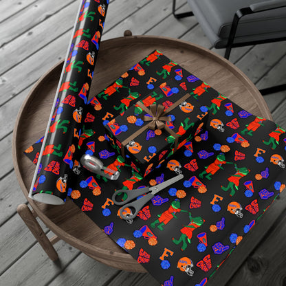 Florida Gators Football Gift Wrap Paper — Team Spirit Wrapping Paper for Fans & Game Day