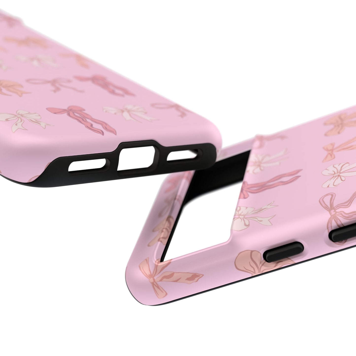 Cute Phone Case with Bow Design | Pink Aesthetic | Gifts for Her, Birthday Present, Trendy Phone Accessories, Fashionable Tech Cover