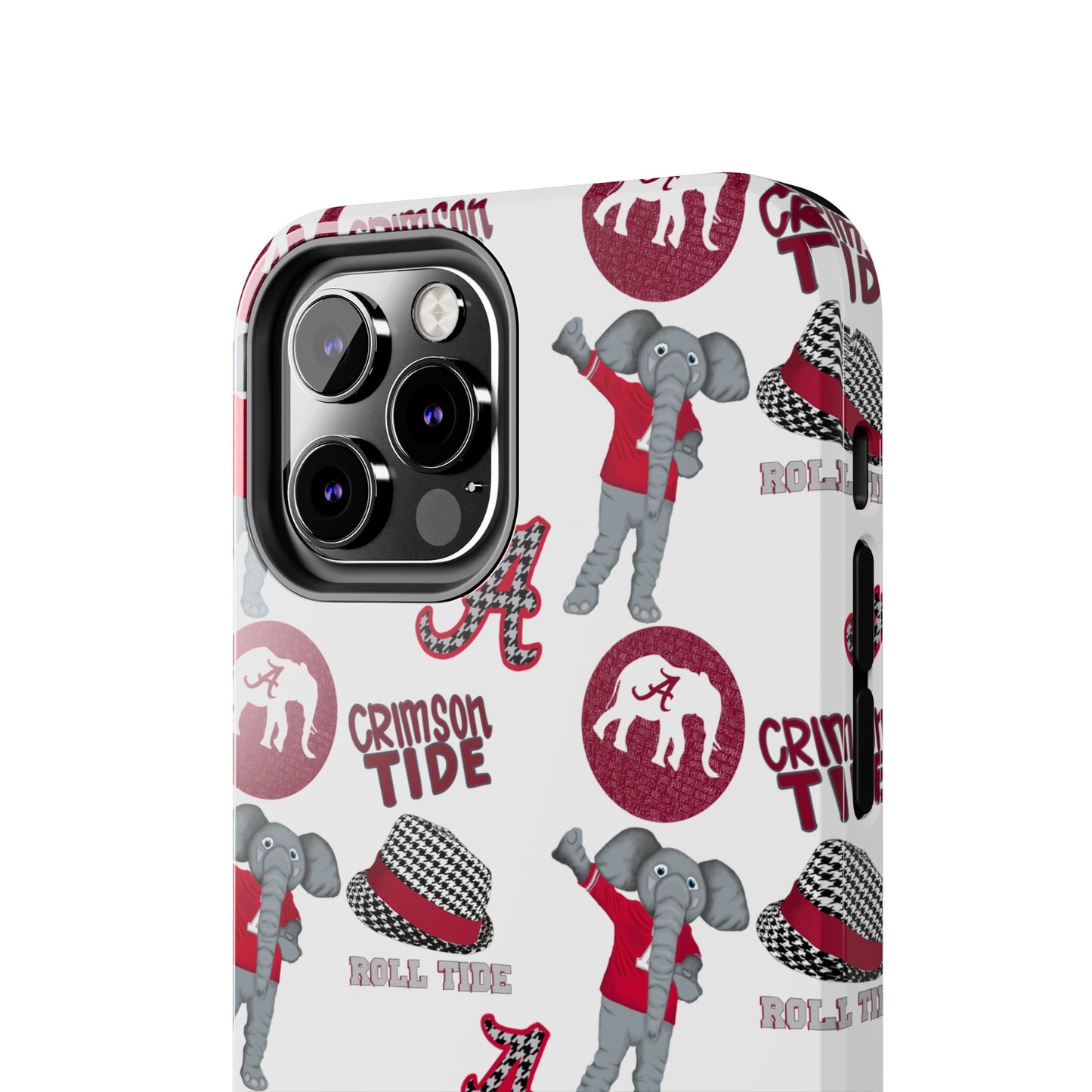 Alabama Crimson Tide Phone Case - Tough, Durable, Elephant Design, Sports Fan Accessories, College Team Gift, Graduation Presents