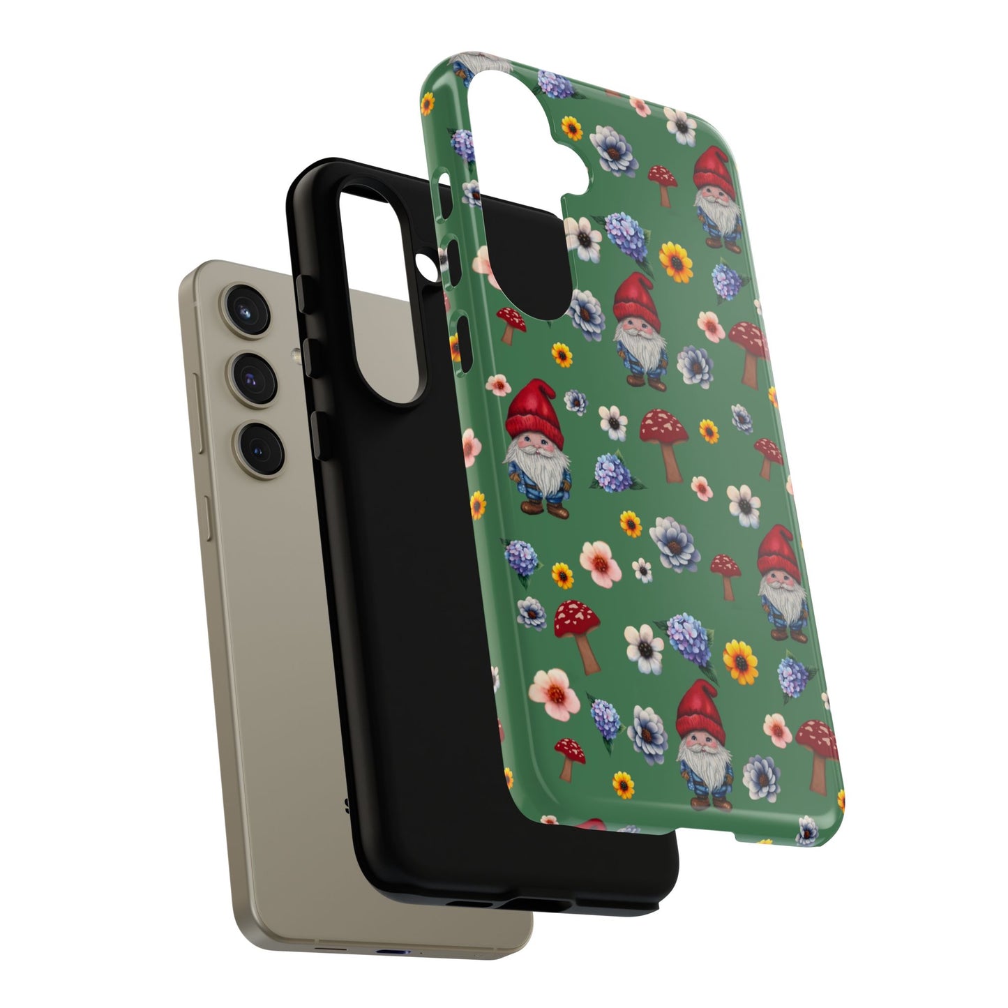 Gnome Garden Phone Case | Tough Cases for Nature Lovers | Cute Gnome Pattern | Floral & Mushroom Design | Gifts for Friends, Birthday [...]