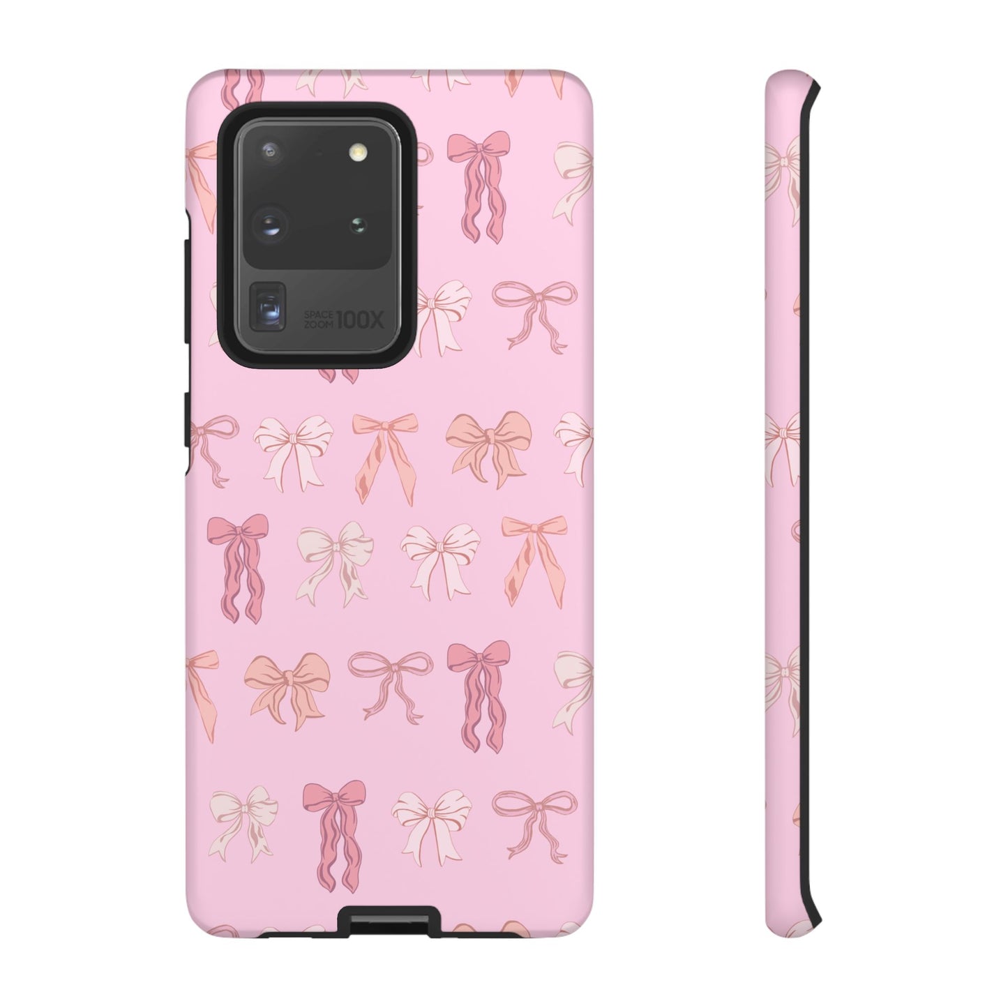 Cute Phone Case with Bow Design | Pink Aesthetic | Gifts for Her, Birthday Present, Trendy Phone Accessories, Fashionable Tech Cover