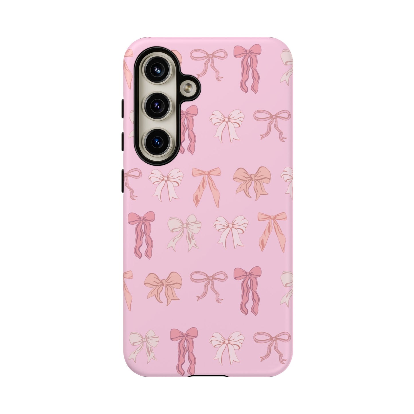 Cute Phone Case with Bow Design | Pink Aesthetic | Gifts for Her, Birthday Present, Trendy Phone Accessories, Fashionable Tech Cover