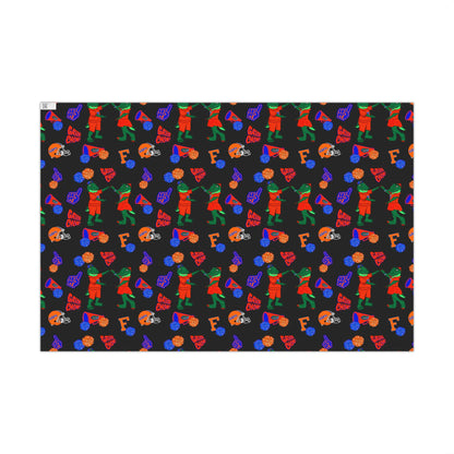 Florida Gators Football Gift Wrap Paper — Team Spirit Wrapping Paper for Fans & Game Day