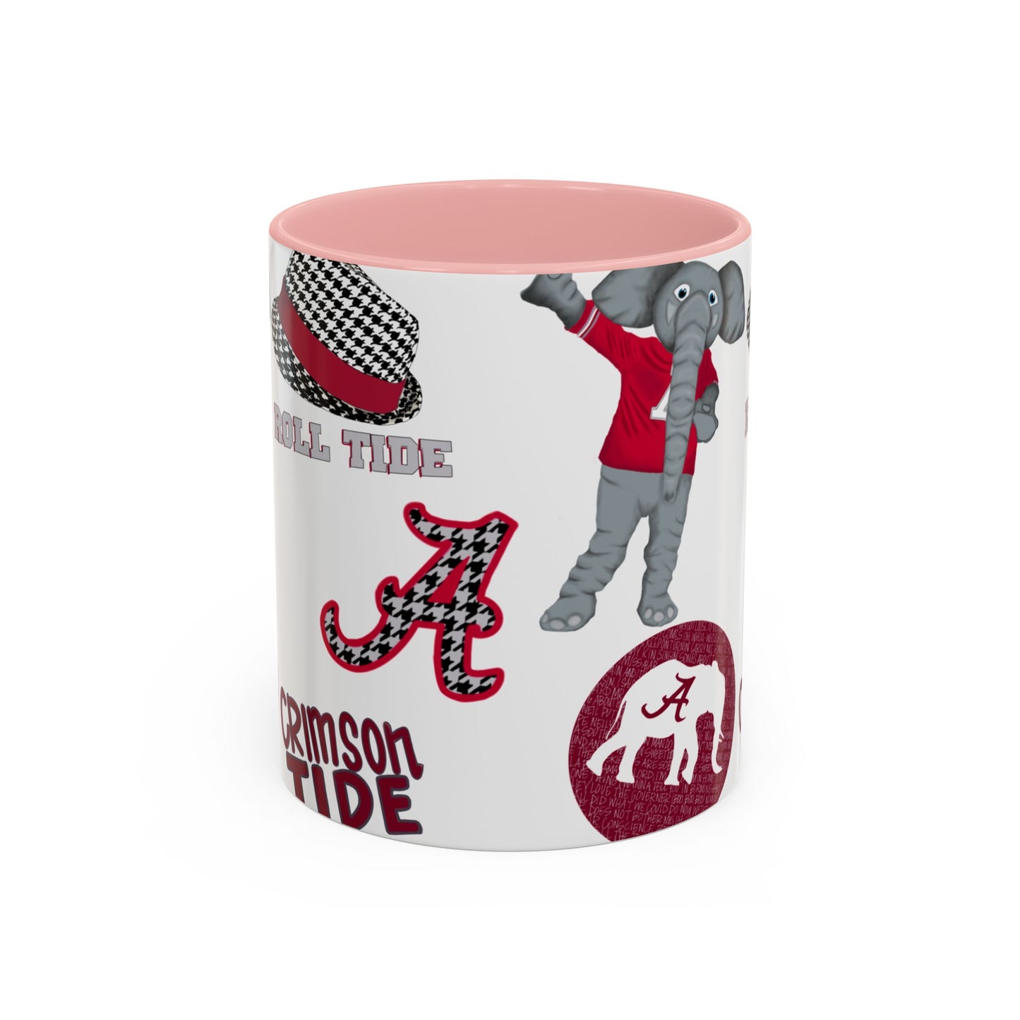 Crimson Tide Coffee Mug, Alabama Fan Cup, Roll Tide Mug, College Sports Gift, Game Day Drinkware