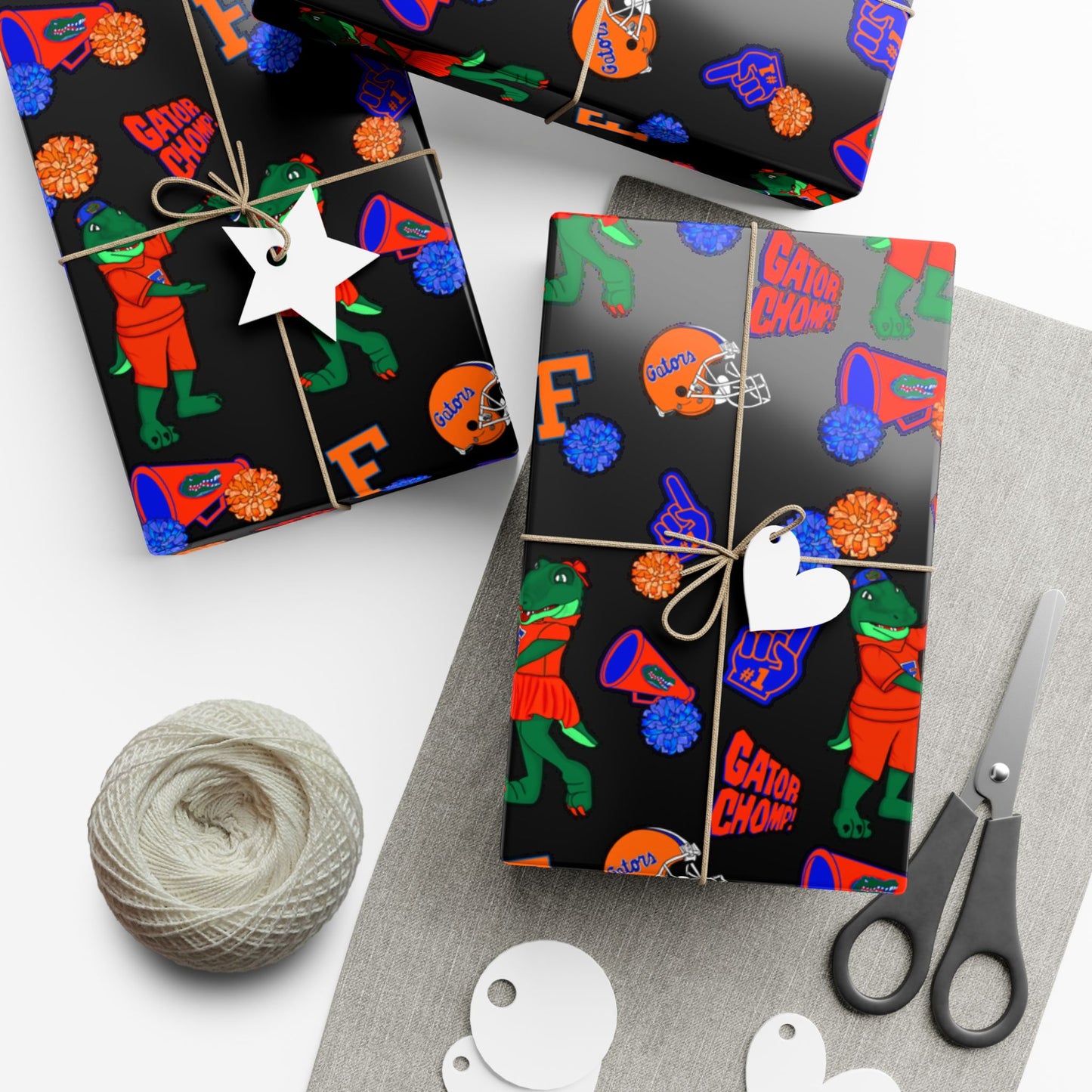 Florida Gators Football Gift Wrap Paper — Team Spirit Wrapping Paper for Fans & Game Day